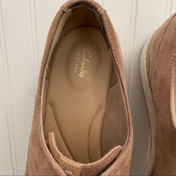 COMFORTABLE CLARKS OXFORD SHOES - Picture 5 of 12